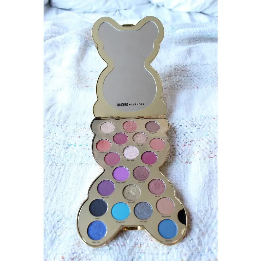 Moschino Sephora Gold Bear 21 Color Eyeshadow Palette